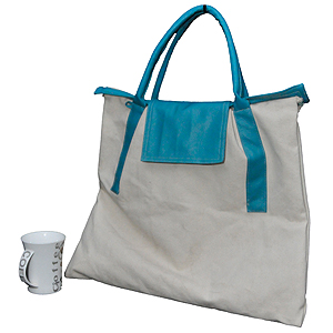 The Canvas Leather Fusion Hand Bag Designed By Green Petal Ventures