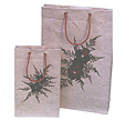 Custom Imprints Available On This Fair Trade Paper Bag