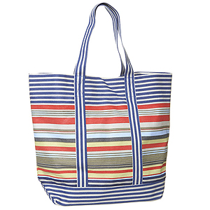 100% Natural Calico Beach Bag
