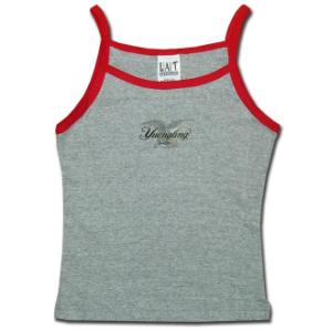 Certified Organic Cotton Yoga Spaghetti Tank Top by Green Petal Ventures